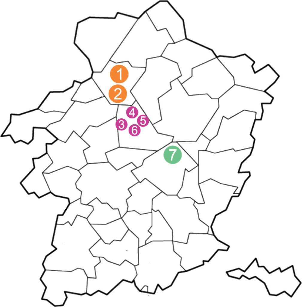 Kaart van Don Bosco Limburg